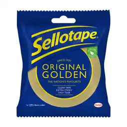 Asda Sellotape Original Golden Tape 18mm x 66m offer
