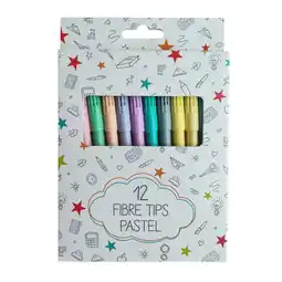 Asda ASDA Pastel Felt Tips 12 Pack offer