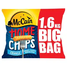 Morrisons McCain Home Chips Crinkle Cut offer