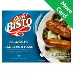 Morrisons Bisto Bangers & Mash offer