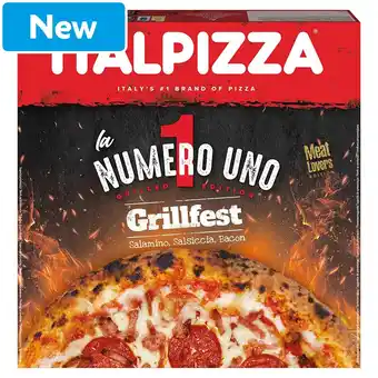 Morrisons Italpizza La Numero Uno Grillfest Meat Lovers Pizza 425g offer