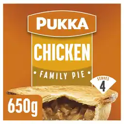 Morrisons Pukka Chicken Family Pie 650g offer