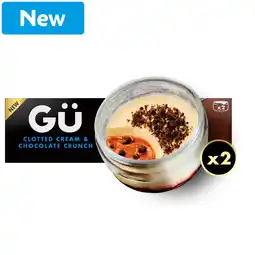 Morrisons Gu Clotted Cream & Chocolate Crunch Sundae offer