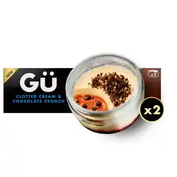 Morrisons Gu Clotted Cream & Chocolate Crunch Sundae offer