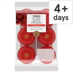 Tesco Tesco Classic Round Tomatoes 6 Pack offer