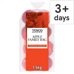 Tesco Tesco Apple Family Bag 1.5Kg offer