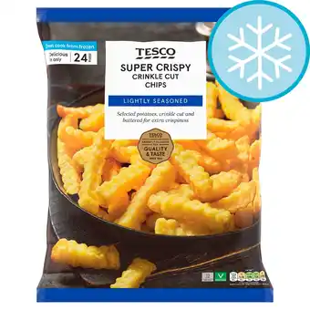 Tesco Tesco Super Crispy Crinkle Cut Chips 900g offer