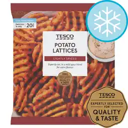 Tesco Tesco Potato Lattices 550G offer
