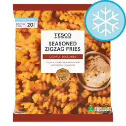 Tesco Tesco Seasoned Zig Zag Fries 750g offer