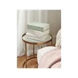 Asda At Home with Stacey Solomon Green & White Storage Books - Set of 3 offer