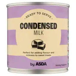 Asda ASDA Condensed Milk 397g offer
