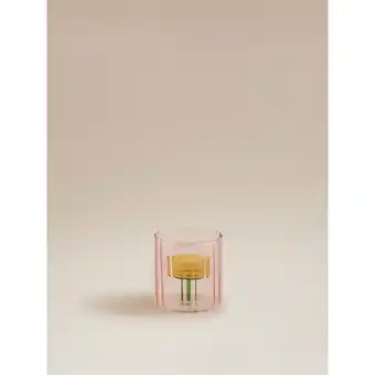 Asda George Home Floral Glass Tealight Holder offer