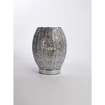 Asda George Home Silver Toned Moroccan Table Lamp offer