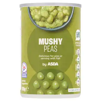 Asda ASDA Mushy Peas 300g offer