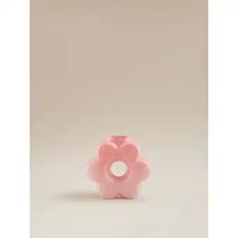 Asda George Home Pink Glass Floral Vase offer