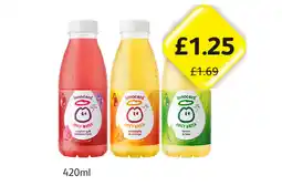 Londis Innocent Juicy Water Raspberry & Blackcurrant, Pineapple & Orange, Lemon & Lime offer