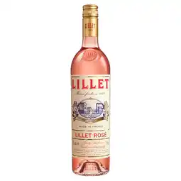 Tesco Lillet Rosé Wine-Based Aperitif 75cl offer