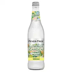 Tesco Fever-Tree Summer Garden Tonic Water 500ml offer