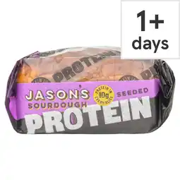 Tesco Jason's Protein Sourdough Sunflower Seeded Bread 580g offer