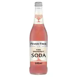 Tesco Fever-Tree Pink Grapefruit Soda 500ml offer
