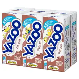 Tesco Yazoo No Added Sugar Chocolate Milk Drink 6 x 200ml offer