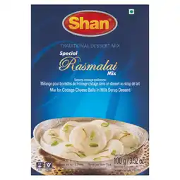 Tesco Shan Rasmalai Dessert Mix 100g offer