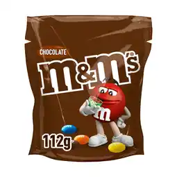 Tesco M&M's Milk Chocolate Bites Pouch Bag 112g offer