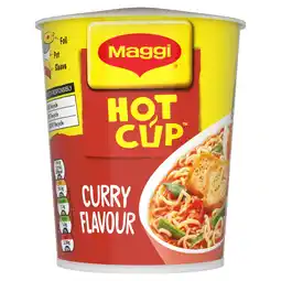 Tesco Maggi Hot Cup Noodles - Curry Flavour 59.2g offer