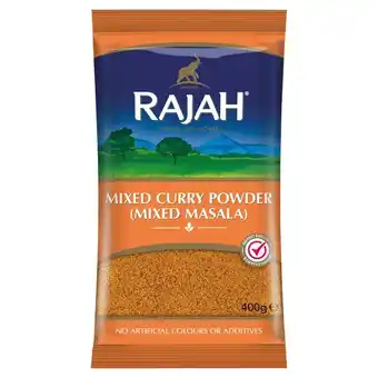 Tesco Rajah Mixed Curry Powder 400G offer