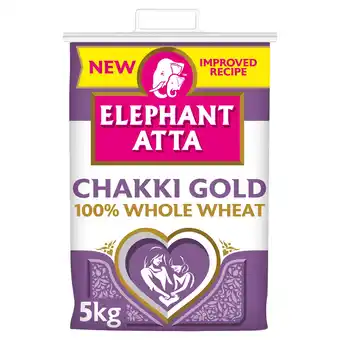 Tesco Elephant Atta Chakki Gold Chapatti Flour 5Kg offer