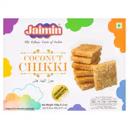 Tesco Jaimin Coconut Chikki 150g offer