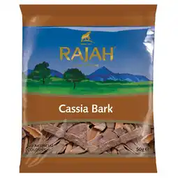 Tesco RAJAH CASSIA BARK 50G offer