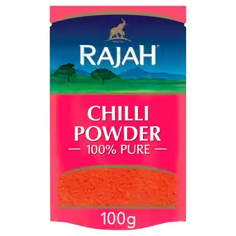 Tesco Rajah Chilli Powder 100G offer