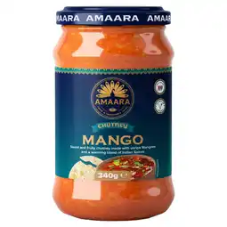 Tesco Amaara Mango Chutney 340g offer
