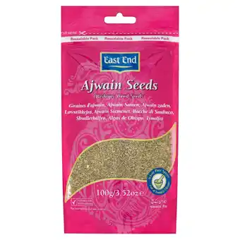 Tesco East End Ajwain Seeds 100G offer