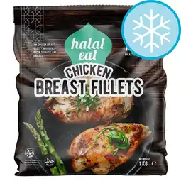 Tesco Halal Eat Chicken Breast Fillets 1kg offer