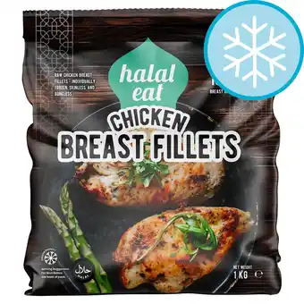 Tesco Halal Eat Chicken Breast Fillets 1kg offer