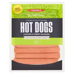 Tesco Tahira Chicken Smoked Sausages Hot Dogs 500G offer