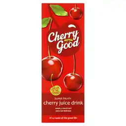 Tesco Cherrygood Cherry Juice Drink 1 Litre offer
