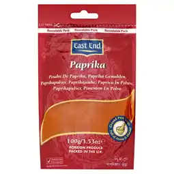 Tesco East End Paprika Powder 100G offer