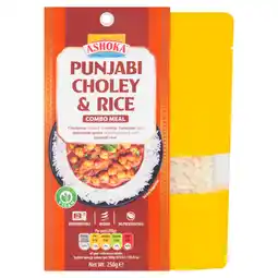 Tesco Ashoka Punjabi Choley & Rice 250g offer