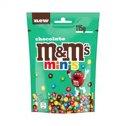 Tesco M&M's Minis Milk Chocolate Bites 115g offer