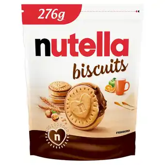 Tesco Nutella Biscuits 20 Pieces 276G offer