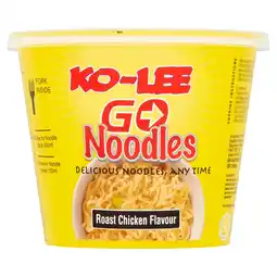 Tesco Ko-Lee Go Noodles Roast Chicken 65G offer
