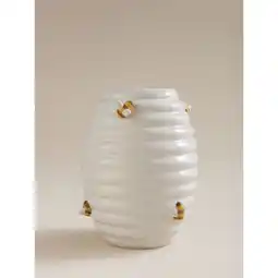 Asda George Home White Bee Vase offer