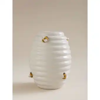 Asda George Home White Bee Vase offer