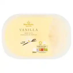Morrisons Morrisons Vanilla Ice Cream offer