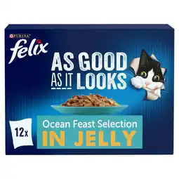 Morrisons Felix As Good As It Looks Ocean Feasts Cat Food offer
