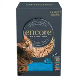 Morrisons Encore Cat Fish Selection In Jelly Pouches offer