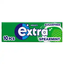 Morrisons Wrigley's Extra Spearmint Sugar Free Chewing Gum 14g offer